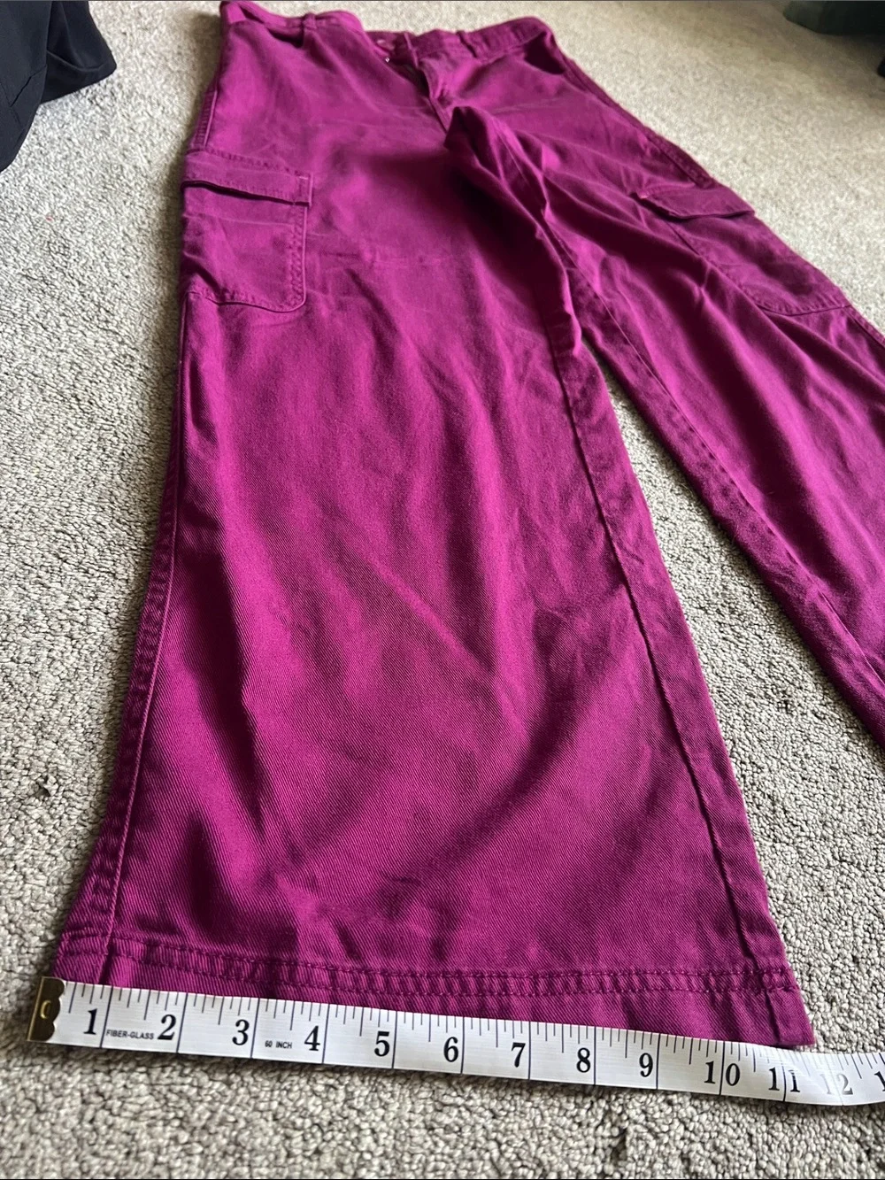 Epic Threads Magenta Wide Leg Cargo Pants Tagged 16 Fits 0 2 Petite